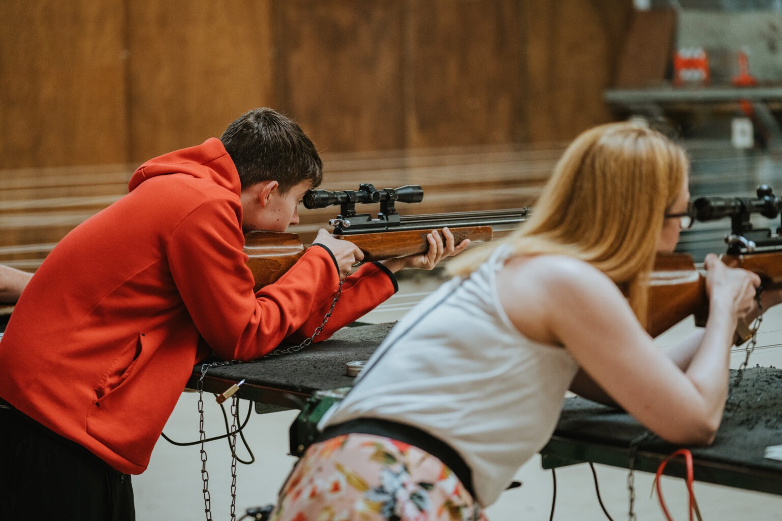 Archery & Air Rifle shooting - Cluny Activities - in Fife, near Edinburgh