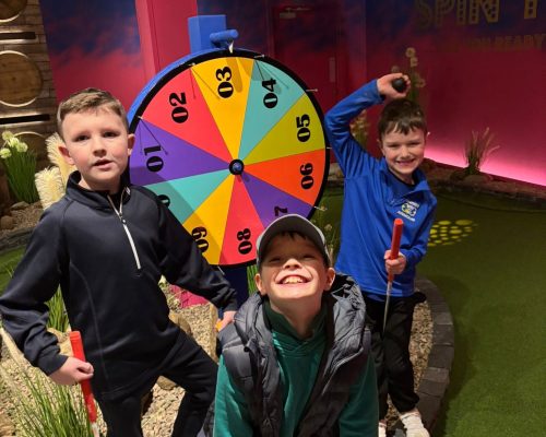Mini Golf kids
